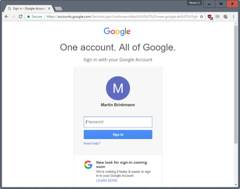 Google Login 24