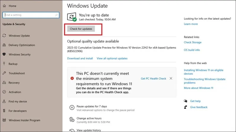 Cách cập nhật driver điều khiển Ethernet của bạn trên Windows (11) Cách cập nhật driver điều khiển Ethernet của bạn trên Windows (11)