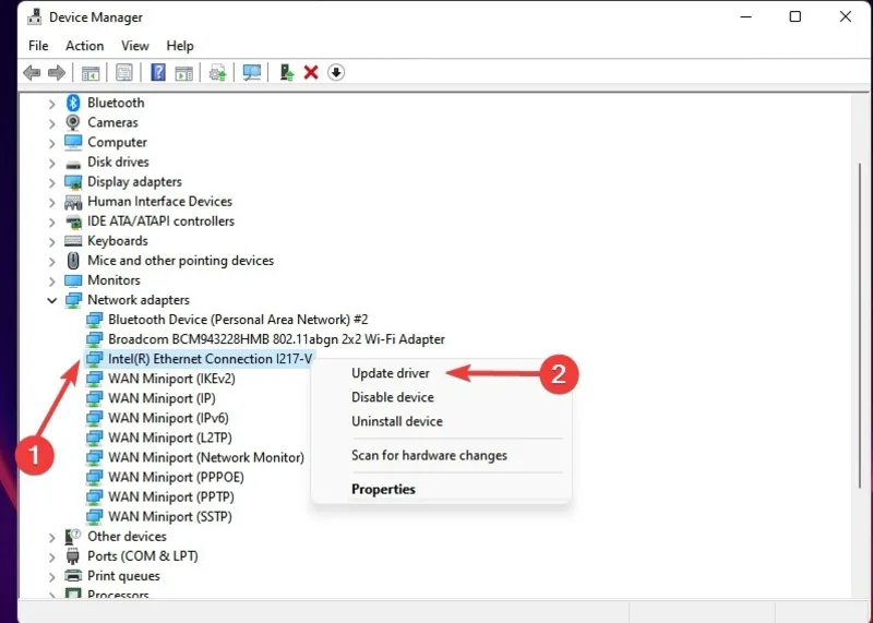 Cách cập nhật driver điều khiển Ethernet của bạn trên Windows (14) Cách cập nhật driver điều khiển Ethernet của bạn trên Windows (29)