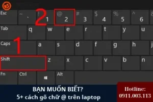 Cách gõ chữ @ trên laptop (16)