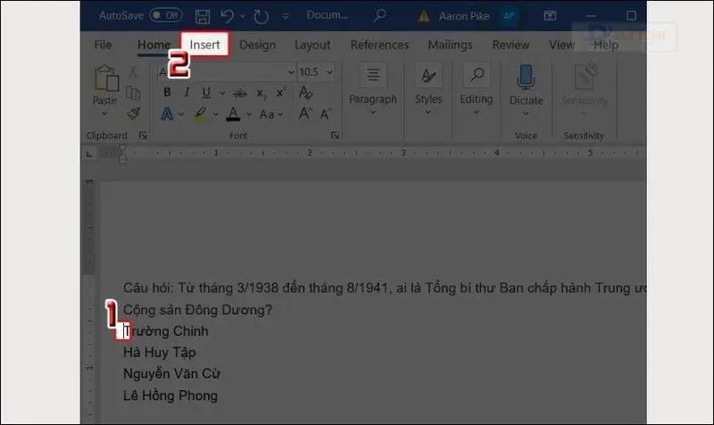 Các ký tự đặc biệt trong word 2024 (14)