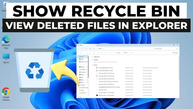 Cách lấy lại file đã xóa khỏi thùng rác (21) Cách lấy lại file đã xóa khỏi thùng rác (21)