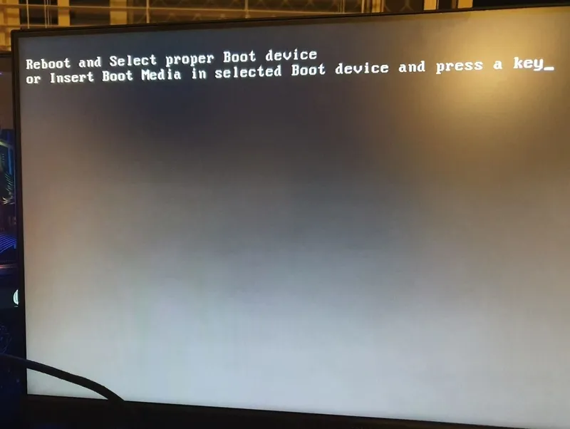 Reboot and select proper boot device (24)