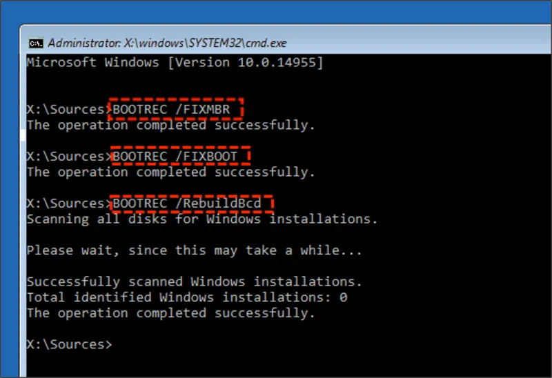 Reboot and select proper boot device (5)