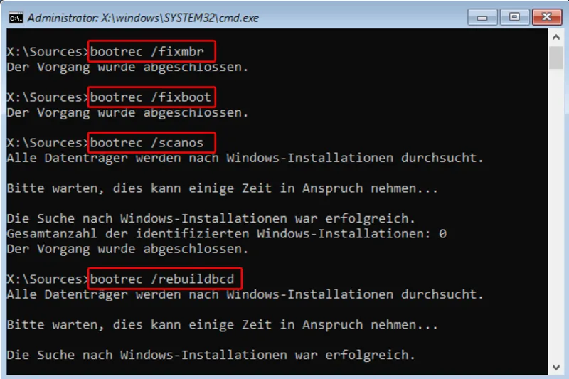 Reboot and select proper boot device (7)