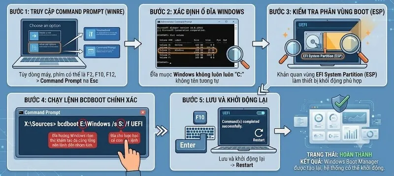 Reboot and select proper boot device